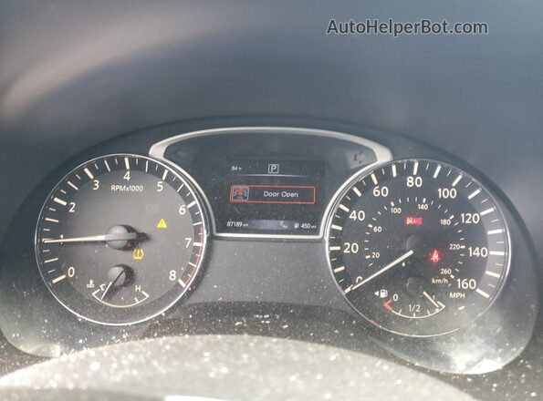 1N4AL3AP4HC138410 2017 NISSAN ALTIMA Blue ხელსაწყოთა პანელის ხედი