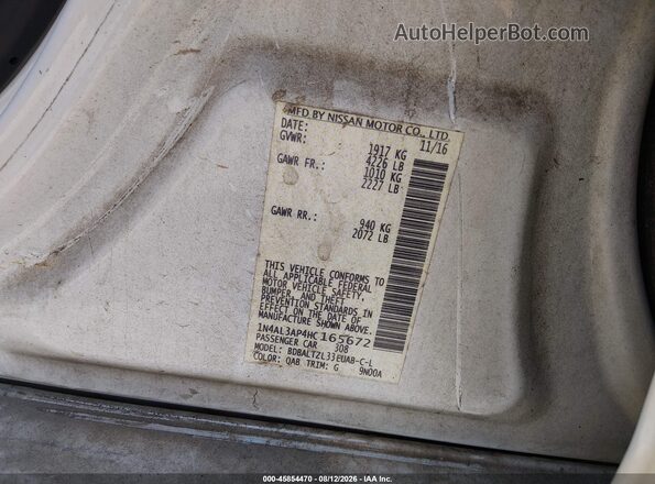 1N4AL3AP4HC165672 2017 NISSAN ALTIMA White Vista del compartimento del motor