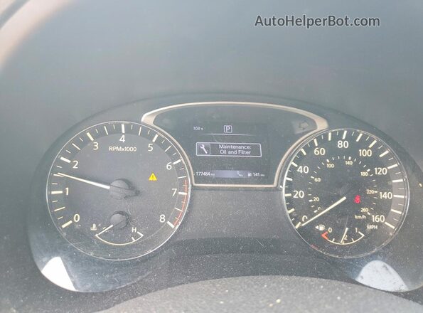 1N4AL3AP4HC168054 2017 NISSAN ALTIMA Gray Սարքավորումների վահանակի տեսք