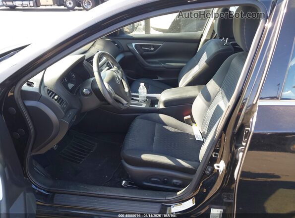1N4AL3AP4HC169625 2017 NISSAN ALTIMA Black Widok wnętrza z przodu