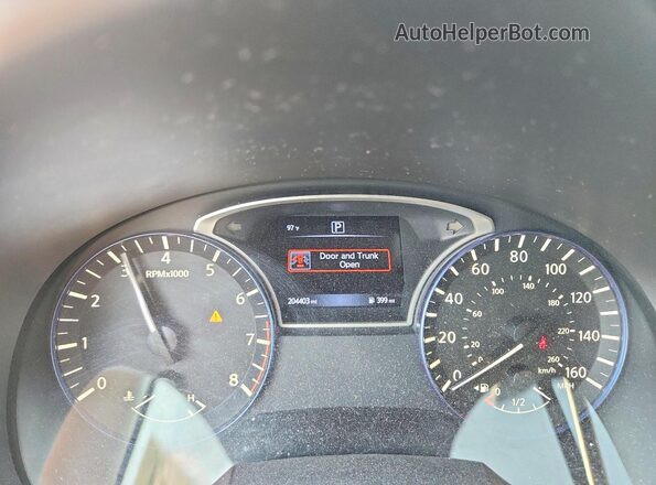 1N4AL3AP4HC171679 2017 NISSAN ALTIMA Red ხელსაწყოთა პანელის ხედი
