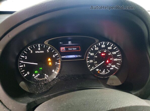 1N4AL3AP4HC207449 2017 NISSAN ALTIMA Угольный Вид щитка приборов