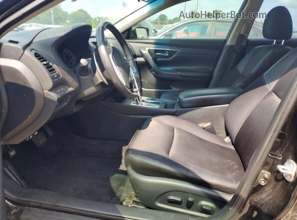 1N4AL3AP4HC215373 2017 NISSAN ALTIMA Black Widok wnętrza z przodu