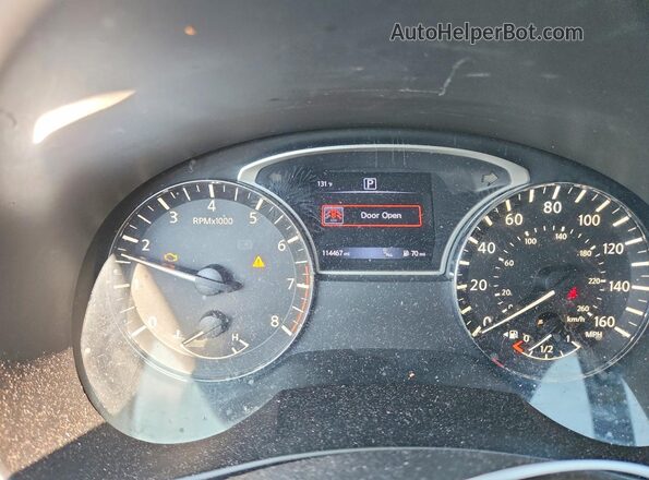 1N4AL3AP4HC216605 2017 NISSAN ALTIMA White Vista del cuadro de instrumentos