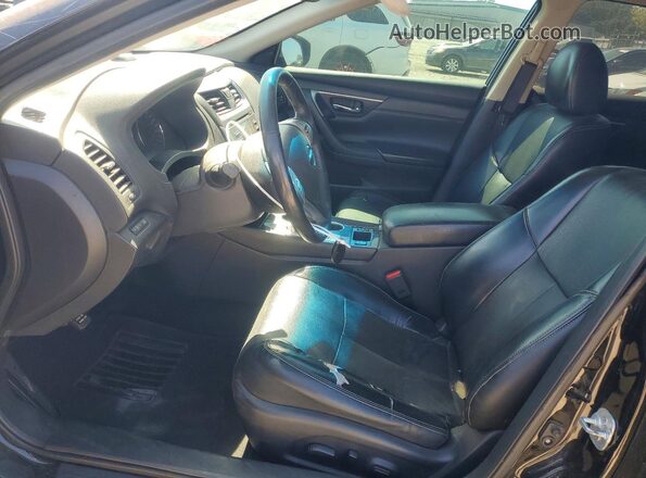 1N4AL3AP4HC244453 2017 NISSAN ALTIMA Черный Вид салона спереди