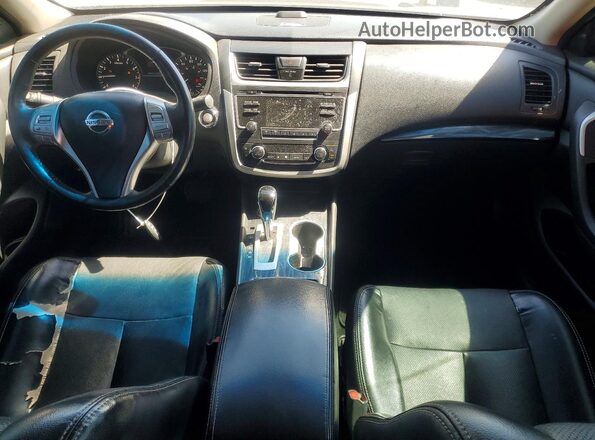 1N4AL3AP4HC244453 2017 NISSAN ALTIMA Черный Вид панели приборов