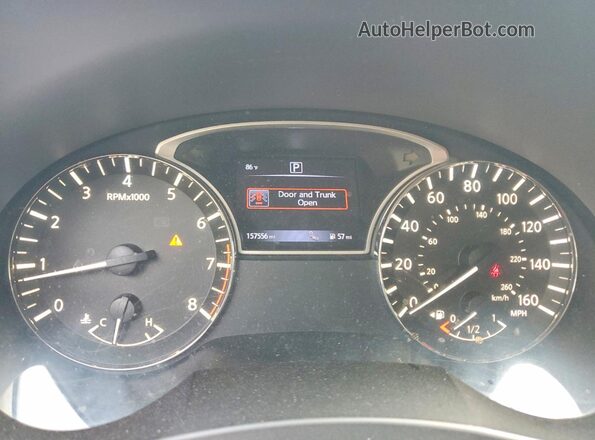 1N4AL3AP4HC272592 2017 NISSAN ALTIMA Red Widok zestawu wskaźników