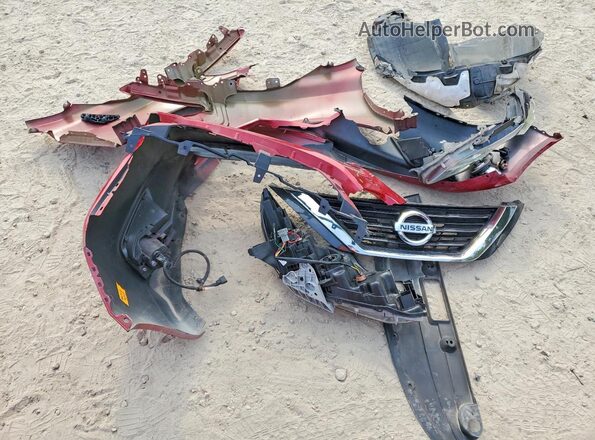 1N4AL3AP4HC272592 2017 NISSAN ALTIMA Red Widok komory silnika
