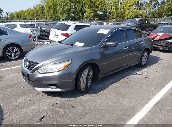 1N4AL3AP4HC272656 2017 NISSAN ALTIMA Серый Передняя левая четверть