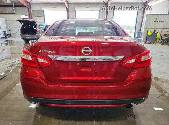 1N4AL3AP4HC275718 2017 NISSAN ALTIMA Maroon უკანა ხედი