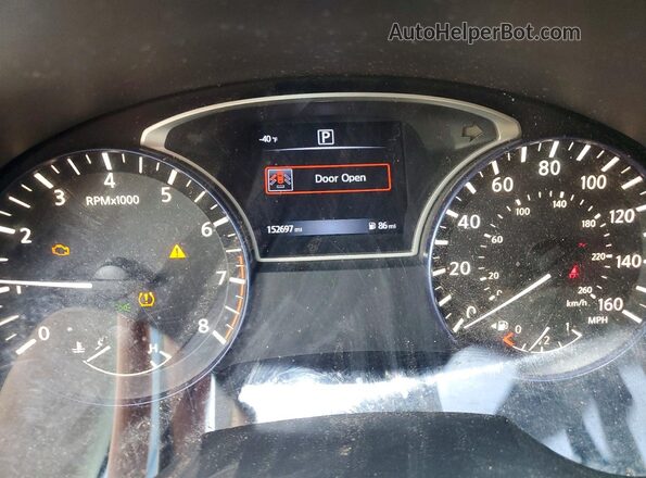 1N4AL3AP4HC471612 2017 NISSAN ALTIMA Black Vista del cuadro de instrumentos