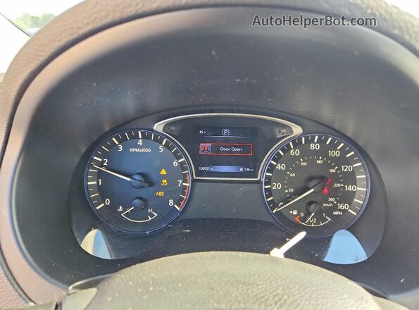 1N4AL3AP4HC478141 2017 NISSAN ALTIMA Blue Vista del cuadro de instrumentos