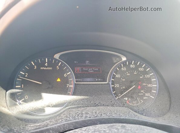 1N4AL3AP4HC491066 2017 NISSAN ALTIMA White Widok zestawu wskaźników