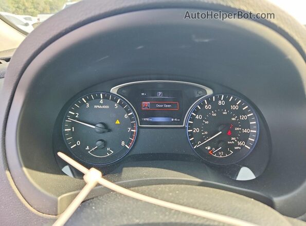 1N4AL3AP4HN325067 2017 NISSAN ALTIMA Black ხელსაწყოთა პანელის ხედი