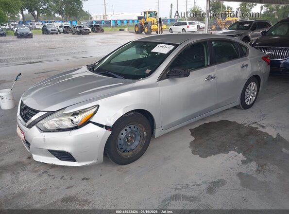 1N4AL3AP4HN364080 2017 NISSAN ALTIMA Silver Առջևի ձախ երեք քառորդ տեսարան
