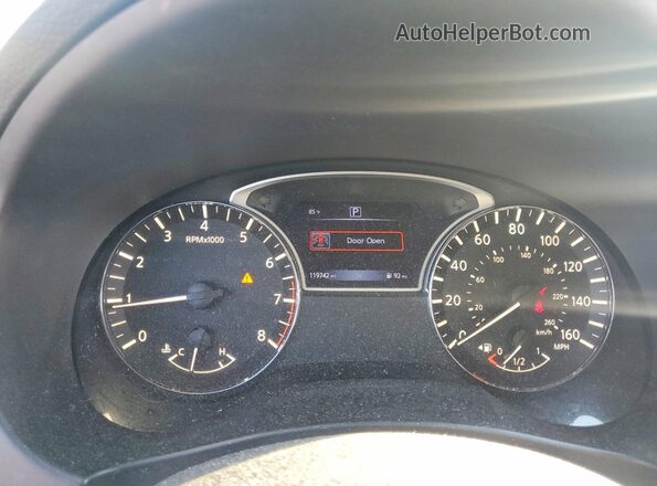 1N4AL3AP4HN364967 2017 NISSAN ALTIMA Black Instrument cluster view