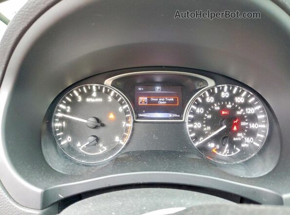 1N4AL3AP4JC103212 2018 NISSAN ALTIMA Silver ხელსაწყოთა პანელის ხედი