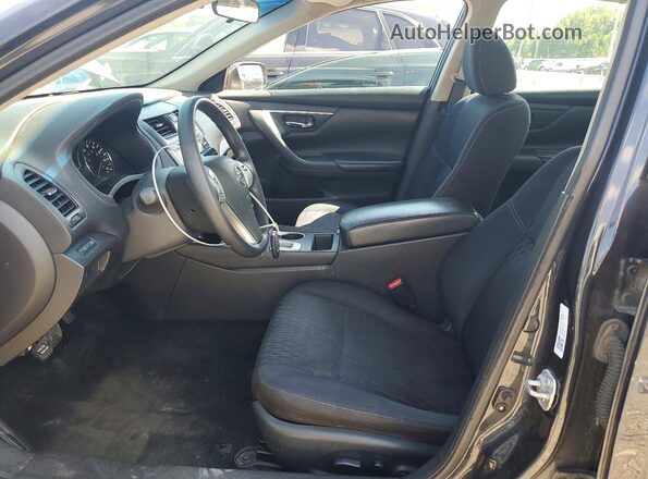 1N4AL3AP4JC127378 2018 NISSAN ALTIMA Black Вид салону спереду
