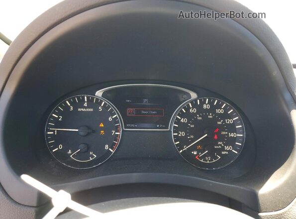 1N4AL3AP4JC128952 2018 NISSAN ALTIMA White Vista del cuadro de instrumentos