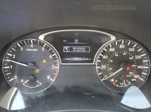 1N4AL3AP4JC136128 2018 NISSAN ALTIMA Gray ხელსაწყოთა პანელის ხედი