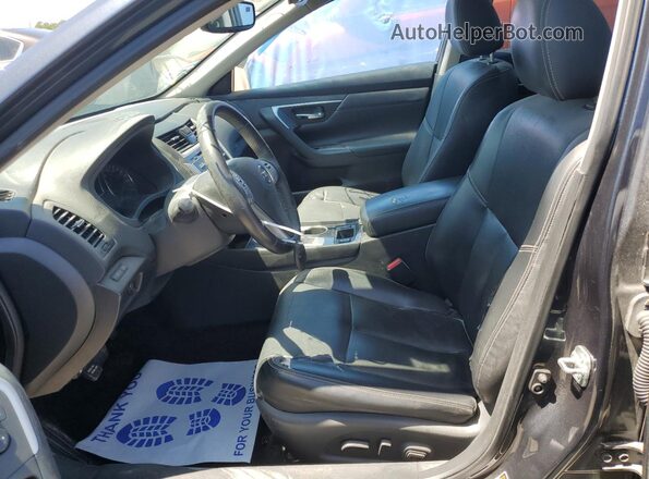 1N4AL3AP4JC136128 2018 NISSAN ALTIMA Gray წინა სალონის ხედი