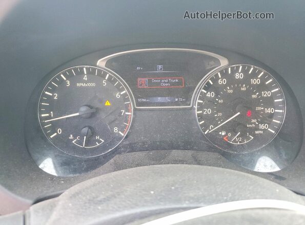 1N4AL3AP4JC148649 2018 NISSAN ALTIMA Gray ხელსაწყოთა პანელის ხედი