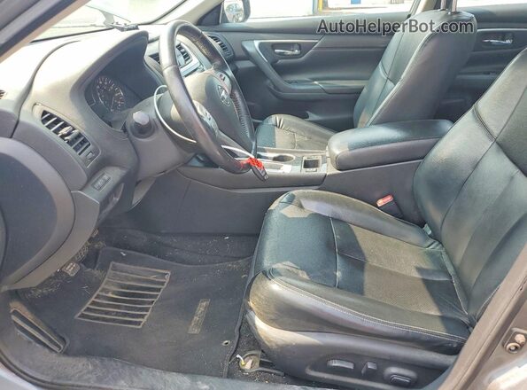 1N4AL3AP4JC148649 2018 NISSAN ALTIMA Gray წინა სალონის ხედი
