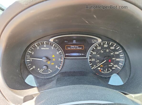 1N4AL3AP4JC179027 2018 NISSAN ALTIMA Silver Вид щитка приладів