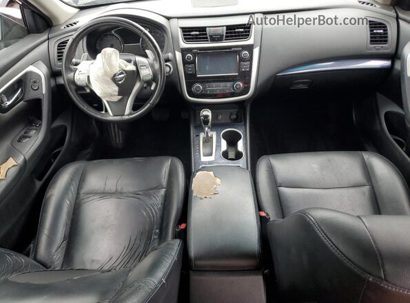 1N4AL3AP4JC267561 2018 NISSAN ALTIMA Black Вид панелі приладів