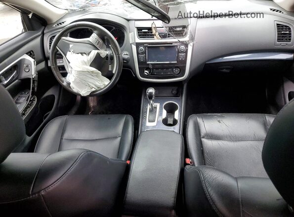 1N4AL3AP4JC279578 2018 NISSAN ALTIMA Black წინა პანელის ხედი