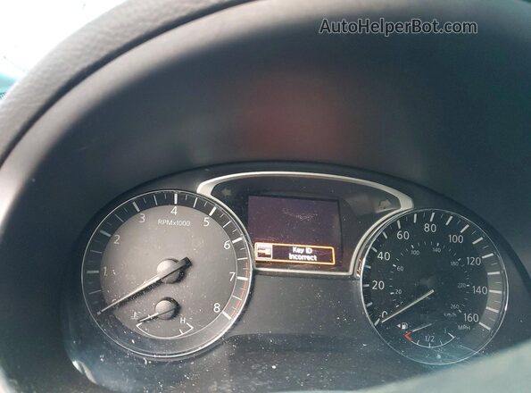 1N4AL3AP4JC279578 2018 NISSAN ALTIMA Black ხელსაწყოთა პანელის ხედი