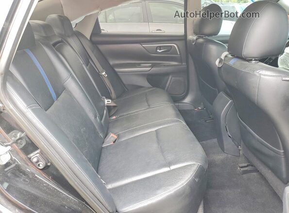 1N4AL3AP4JC279578 2018 NISSAN ALTIMA Black უკანა სავარძლების ხედი