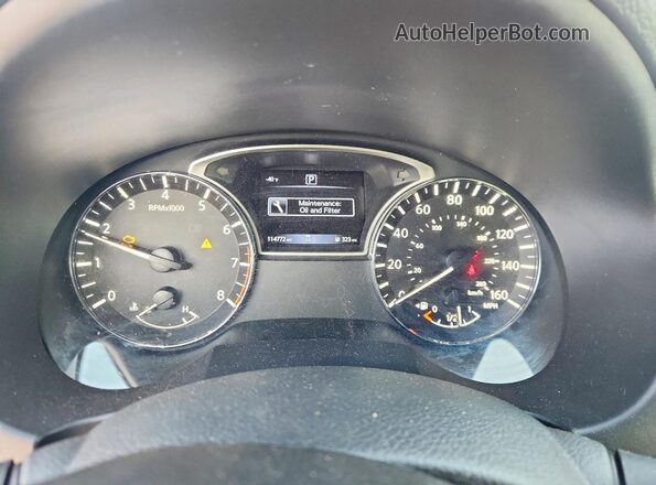 1N4AL3AP4JC291407 2018 NISSAN ALTIMA Red Vista del cuadro de instrumentos
