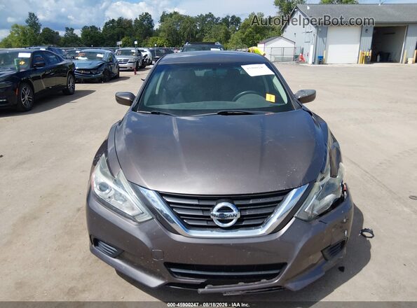 1N4AL3AP5GC154324 2016 NISSAN ALTIMA Gray ხელსაწყოთა პანელის ხედი