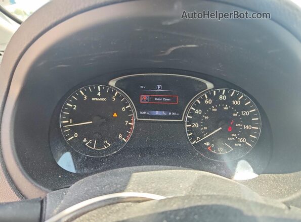1N4AL3AP5GC190756 2016 NISSAN ALTIMA Серебряный Вид щитка приборов
