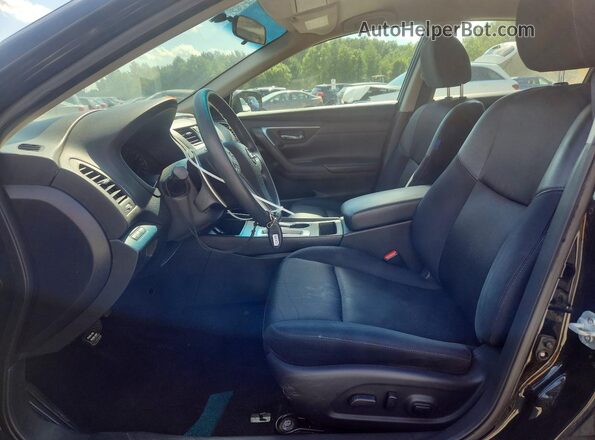 1N4AL3AP5GC241124 2016 NISSAN ALTIMA Black წინა სალონის ხედი