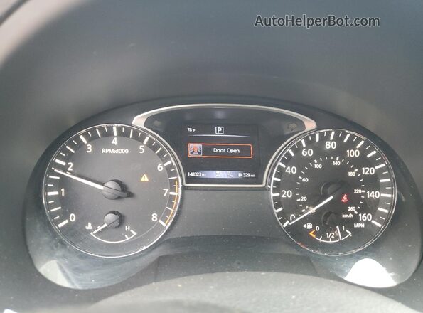 1N4AL3AP5GC290467 2016 NISSAN ALTIMA Charcoal Widok zestawu wskaźników