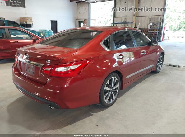 1N4AL3AP5GN332575 2016 NISSAN ALTIMA Красный Задняя правая четверть