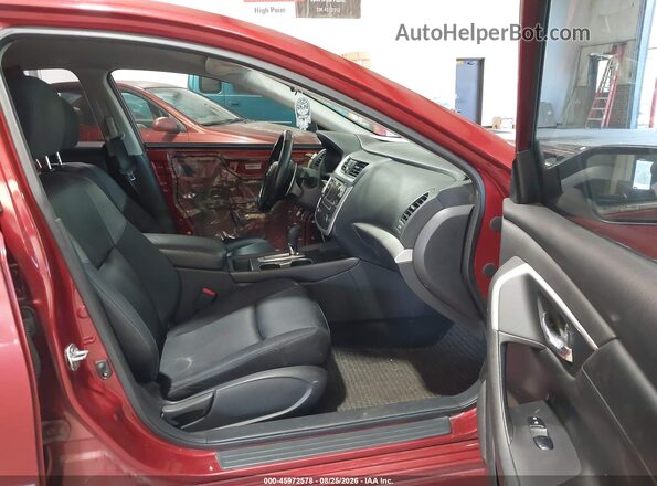 1N4AL3AP5GN332575 2016 NISSAN ALTIMA Красный Вид салона спереди