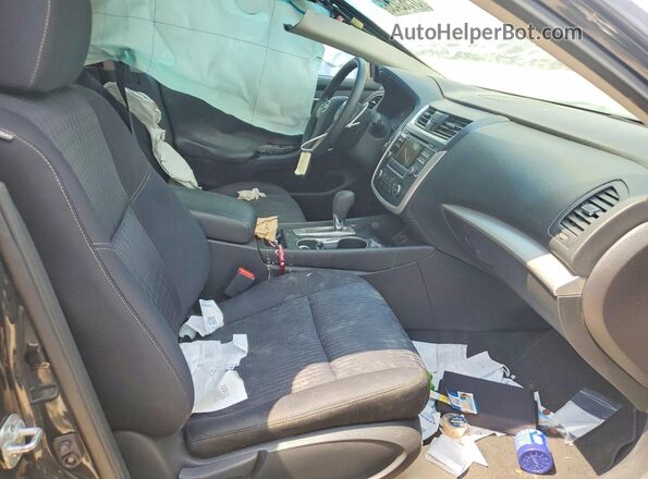 1N4AL3AP5GN338523 2016 NISSAN ALTIMA Черный Вид салона спереди