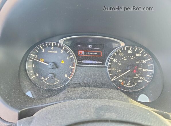 1N4AL3AP5HC115881 2017 NISSAN ALTIMA Silver Вид щитка приладів