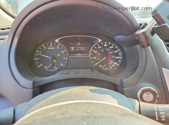 1N4AL3AP5HC116190 2017 NISSAN ALTIMA Белый Вид щитка приборов