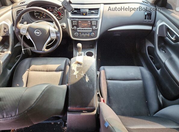 1N4AL3AP5HC116190 2017 NISSAN ALTIMA Белый Вид панели приборов