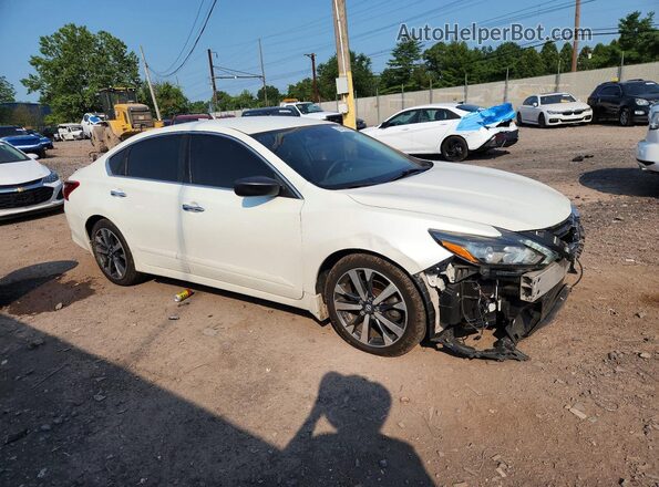1N4AL3AP5HC116190 2017 NISSAN ALTIMA Белый Передняя правая четверть