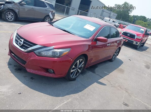 1N4AL3AP5HC123561 2017 NISSAN ALTIMA Red Առջևի ձախ երեք քառորդ տեսարան