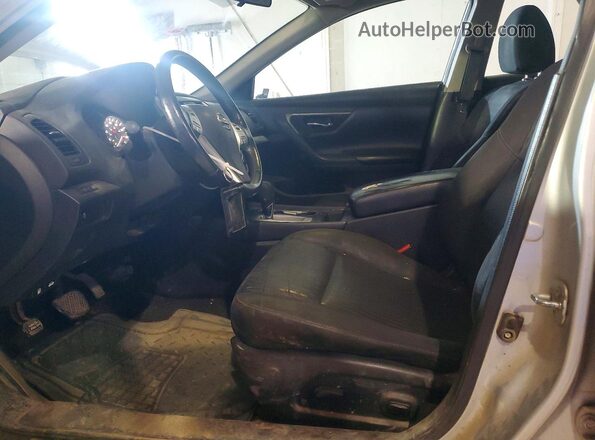 1N4AL3AP5HC145897 2017 NISSAN ALTIMA Серебряный Вид салона спереди