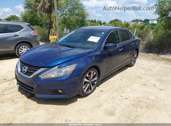 1N4AL3AP5HC151800 2017 NISSAN ALTIMA Синий Передняя левая четверть