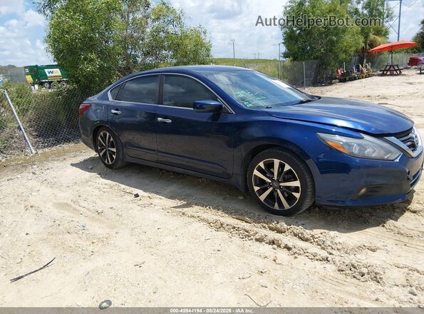 1N4AL3AP5HC151800 2017 NISSAN ALTIMA Синий Вид задней части салона