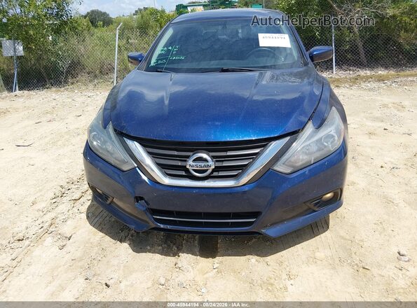 1N4AL3AP5HC151800 2017 NISSAN ALTIMA Синий Вид щитка приборов