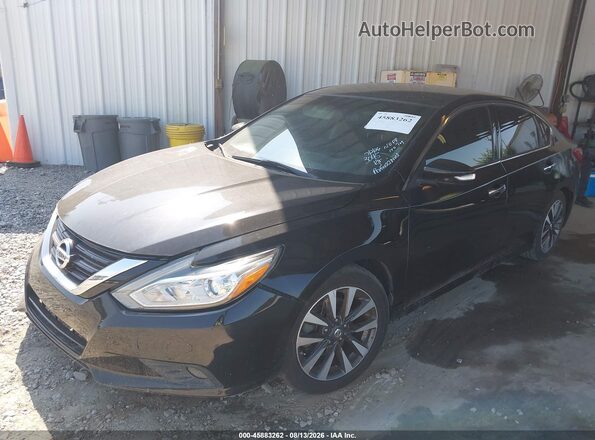 1N4AL3AP5HC153045 2017 NISSAN ALTIMA Black Առջևի ձախ երեք քառորդ տեսարան